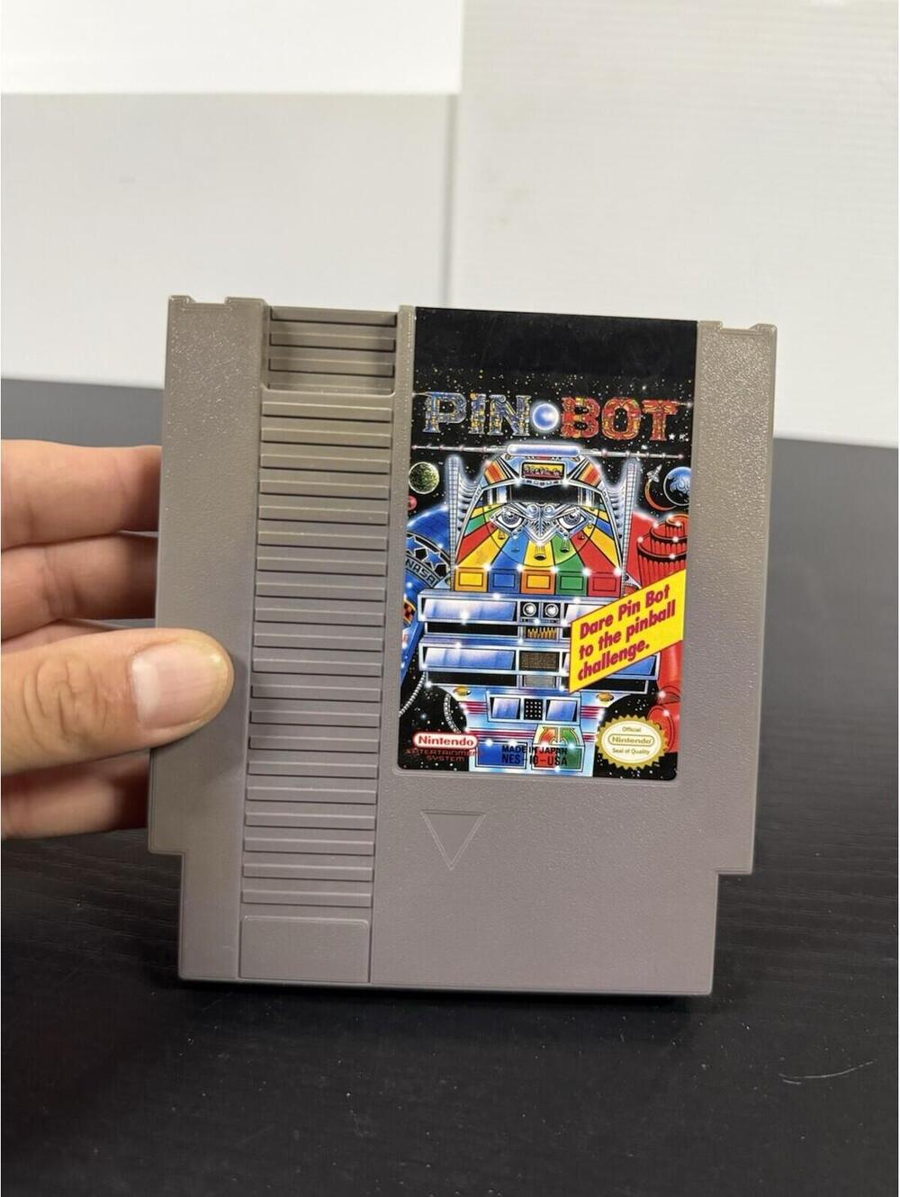 PinBot NES Nintendo Authentic Tested Pinball Video Game - Picture 6 of 6